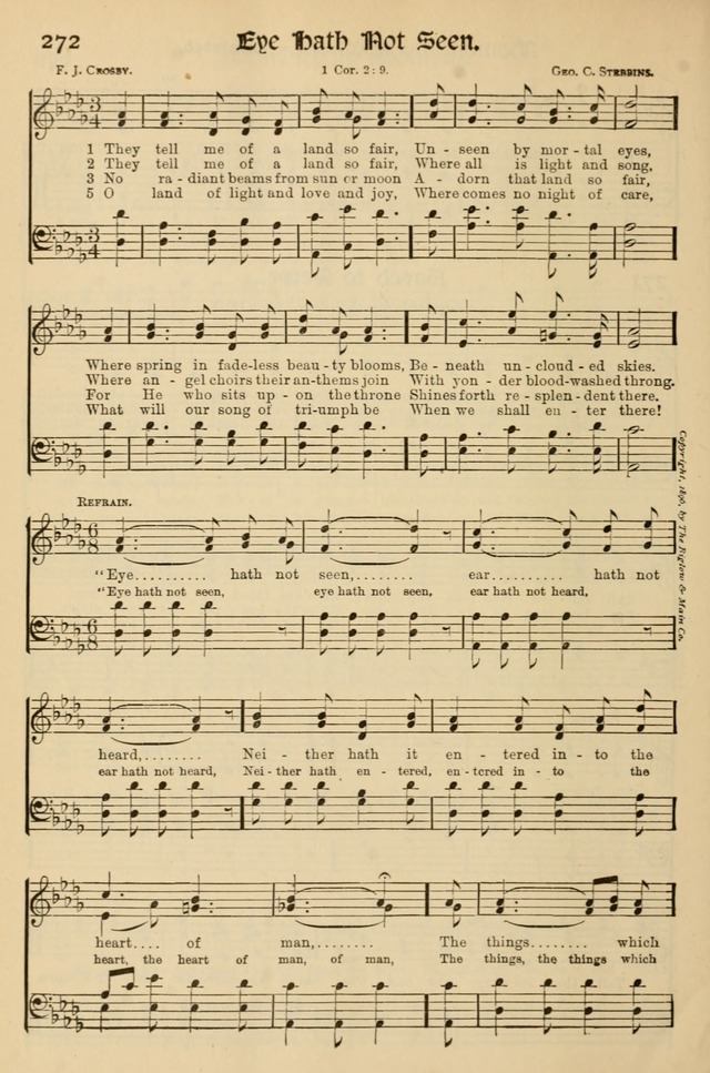 Church Hymns and Gospel Songs: for use in church services, prayer meetings, and other religious gatherings  page 108