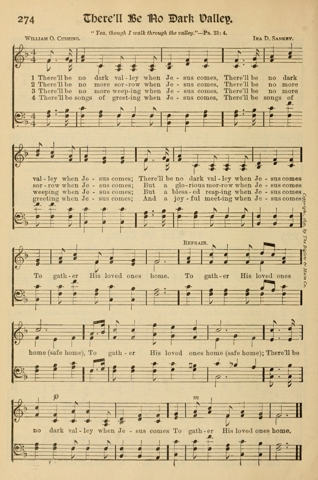 Church Hymns and Gospel Songs: for use in church services, prayer meetings, and other religious gatherings  page 110