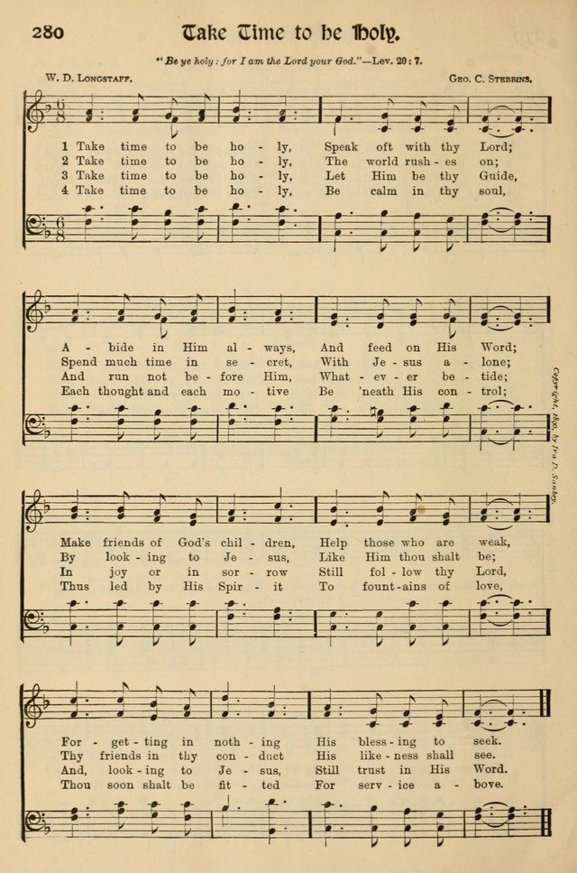 Church Hymns and Gospel Songs: for use in church services, prayer meetings, and other religious gatherings  page 116