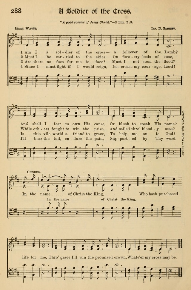Church Hymns and Gospel Songs: for use in church services, prayer meetings, and other religious gatherings  page 124