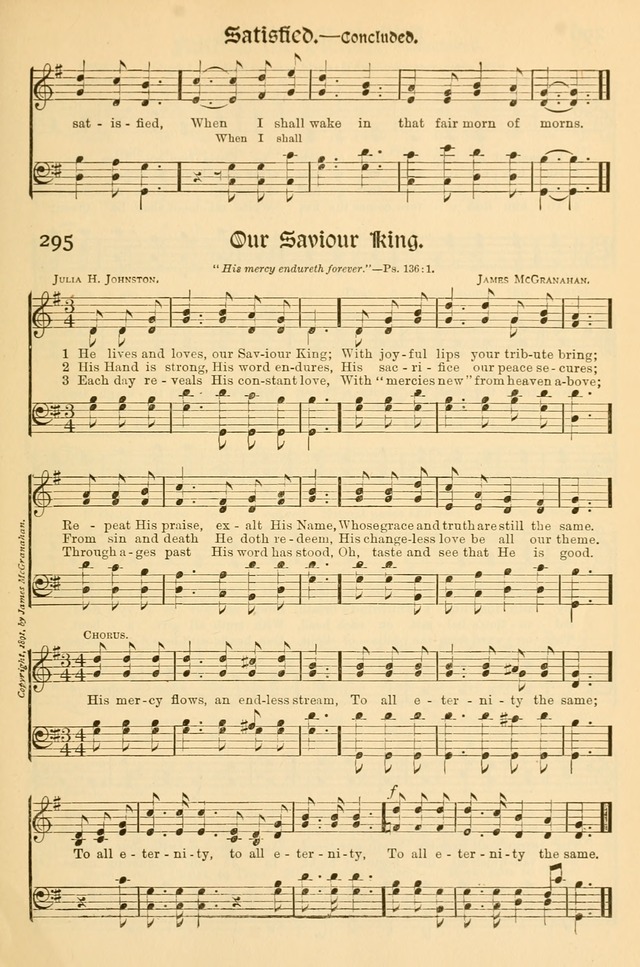 Church Hymns and Gospel Songs: for use in church services, prayer meetings, and other religious gatherings  page 131