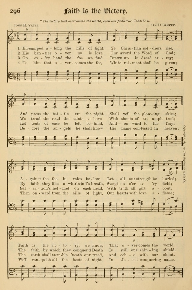 Church Hymns and Gospel Songs: for use in church services, prayer meetings, and other religious gatherings  page 132