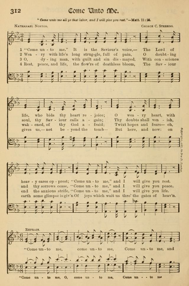 Church Hymns and Gospel Songs: for use in church services, prayer meetings, and other religious gatherings  page 148