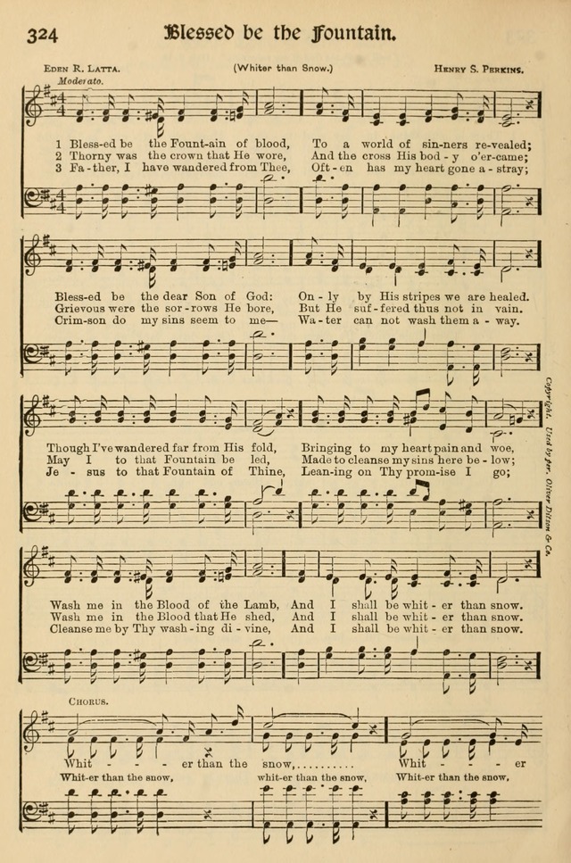 Church Hymns and Gospel Songs: for use in church services, prayer meetings, and other religious gatherings  page 160