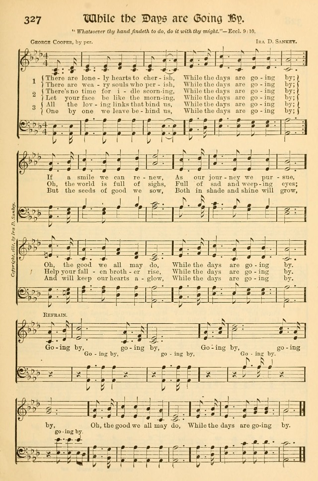 Church Hymns and Gospel Songs: for use in church services, prayer meetings, and other religious gatherings  page 163