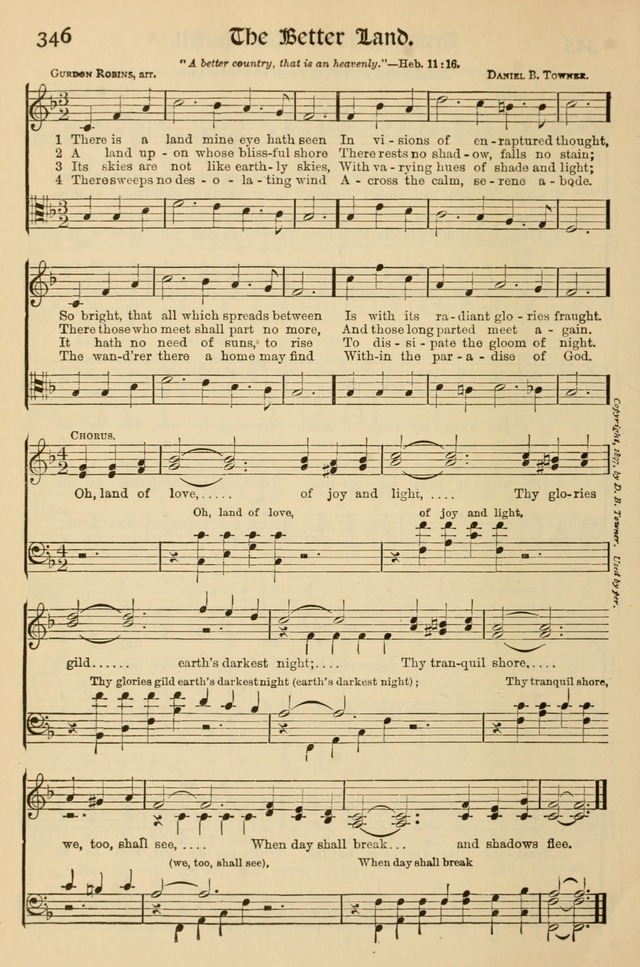 Church Hymns and Gospel Songs: for use in church services, prayer meetings, and other religious gatherings  page 182