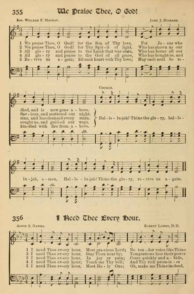 Church Hymns and Gospel Songs: for use in church services, prayer meetings, and other religious gatherings  page 190