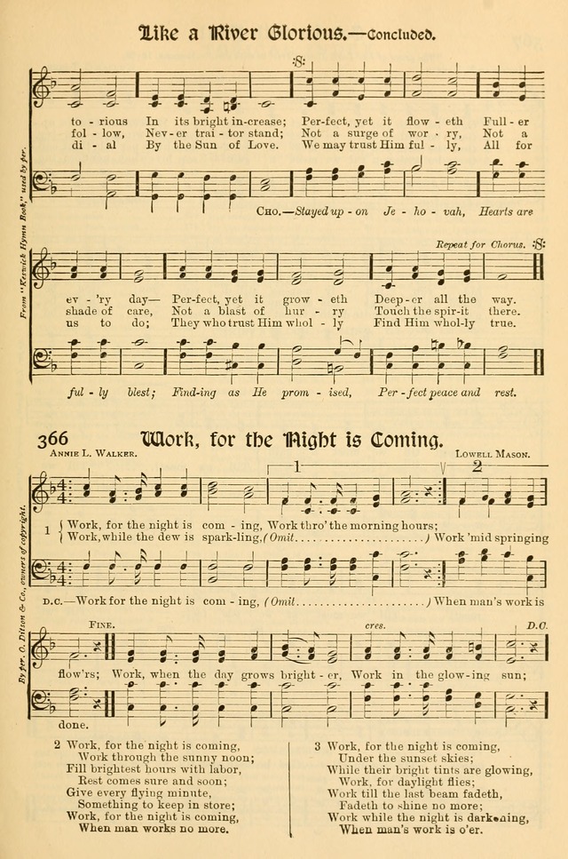 Church Hymns and Gospel Songs: for use in church services, prayer meetings, and other religious gatherings  page 197