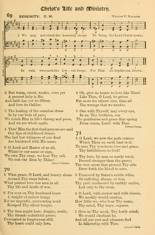 Church Hymns and Gospel Songs: for use in church services, prayer meetings, and other religious gatherings  page 27
