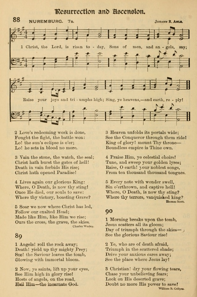 Church Hymns and Gospel Songs: for use in church services, prayer meetings, and other religious gatherings  page 34