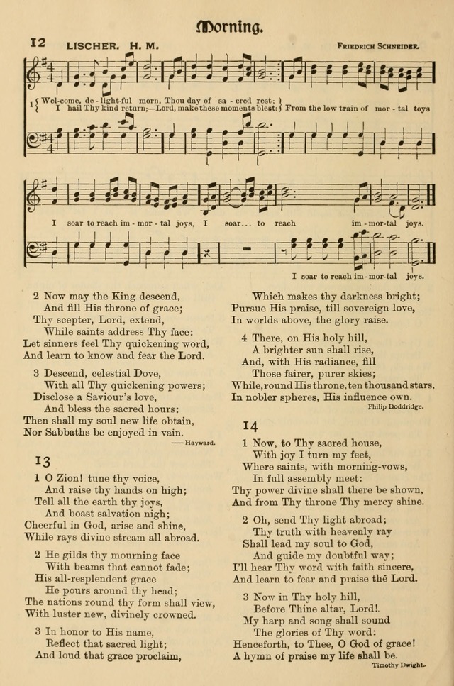 Church Hymns and Gospel Songs: for use in church services, prayer meetings, and other religious gatherings  page 6
