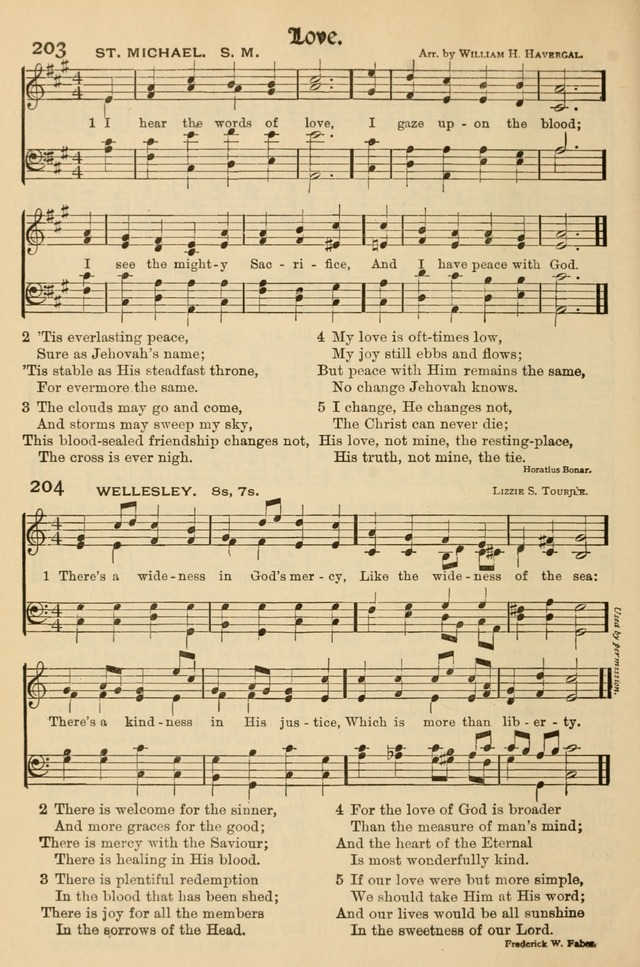 Church Hymns and Gospel Songs: for use in church services, prayer meetings, and other religious gatherings  page 76