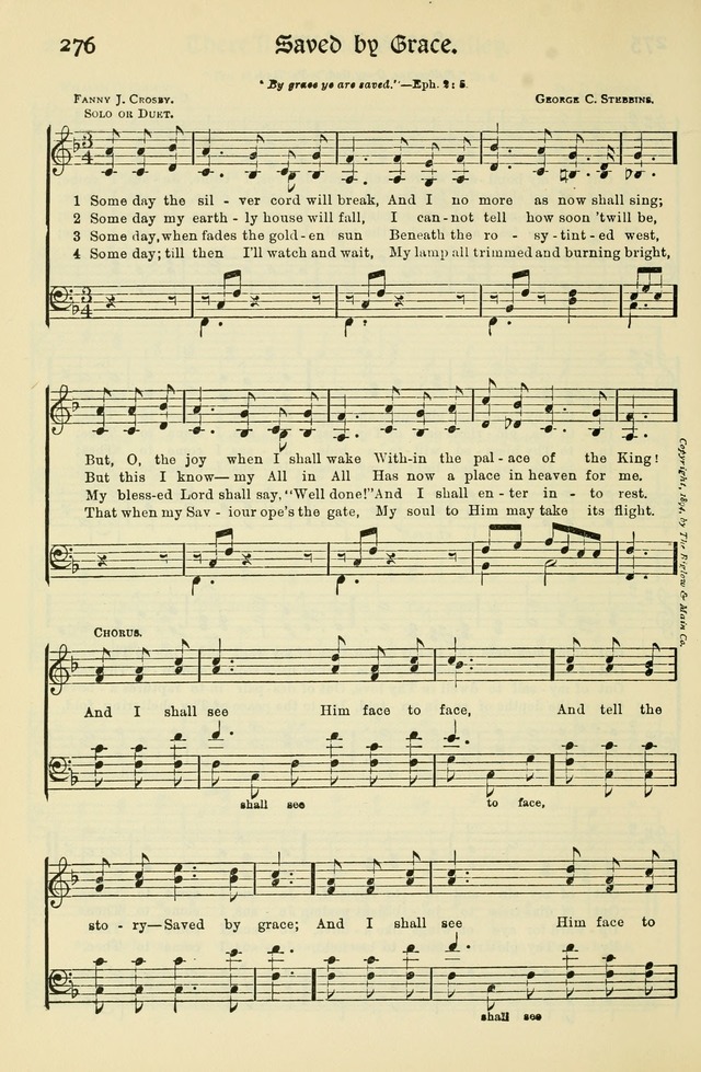 Church Hymns and Gospel Songs: for use in church services, prayer meetings, and other religious services page 112