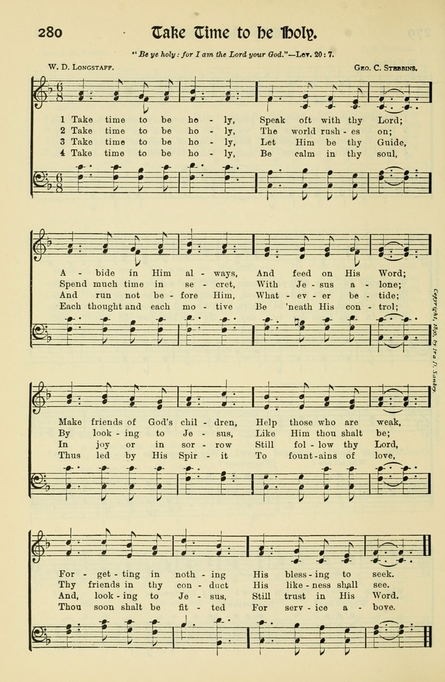 Church Hymns and Gospel Songs: for use in church services, prayer meetings, and other religious services page 116