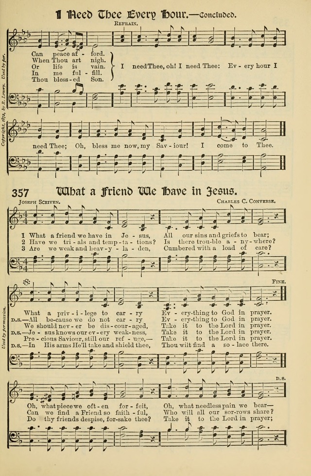 Church Hymns and Gospel Songs: for use in church services, prayer meetings, and other religious services page 191