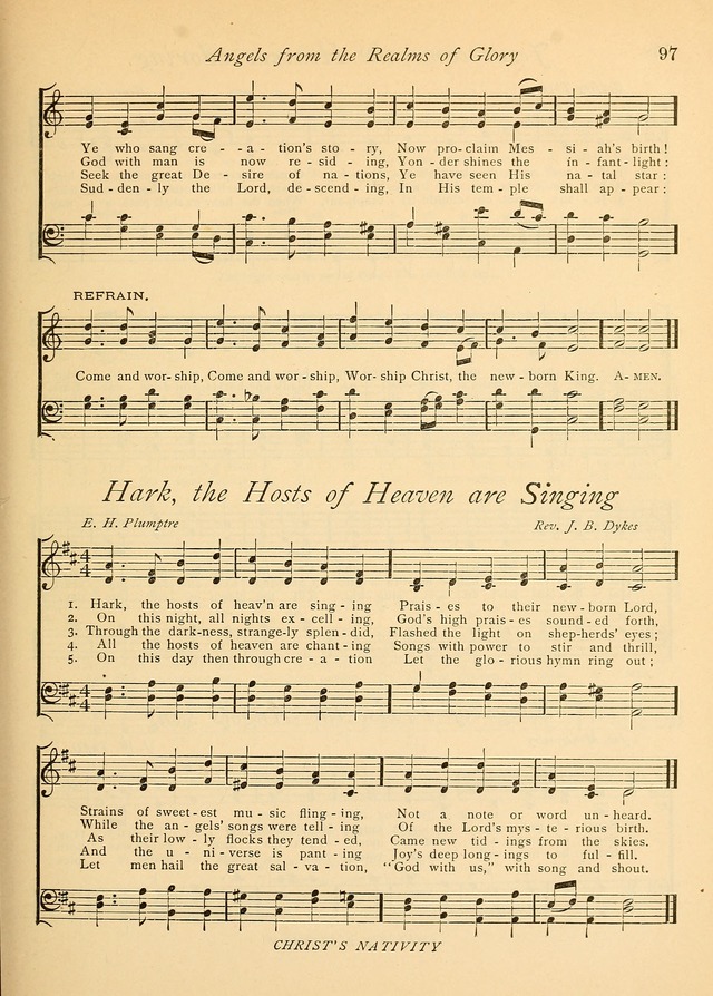 The Church and Home Hymnal: containing hymns and tunes for church service, for prayer meetings, for Sunday schools, for praise service, for home circles, for young people, children and special occasio page 110