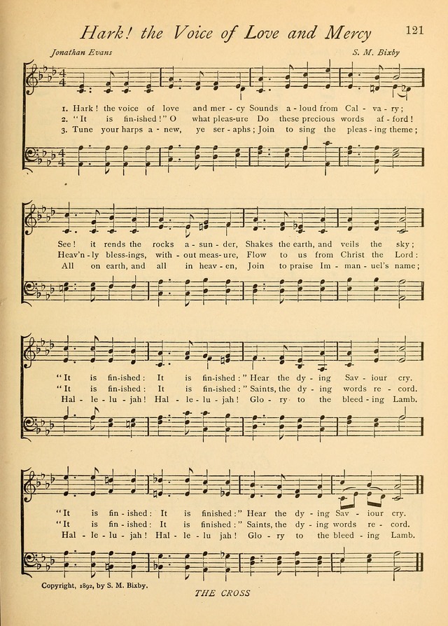 The Church and Home Hymnal: containing hymns and tunes for church service, for prayer meetings, for Sunday schools, for praise service, for home circles, for young people, children and special occasio page 134