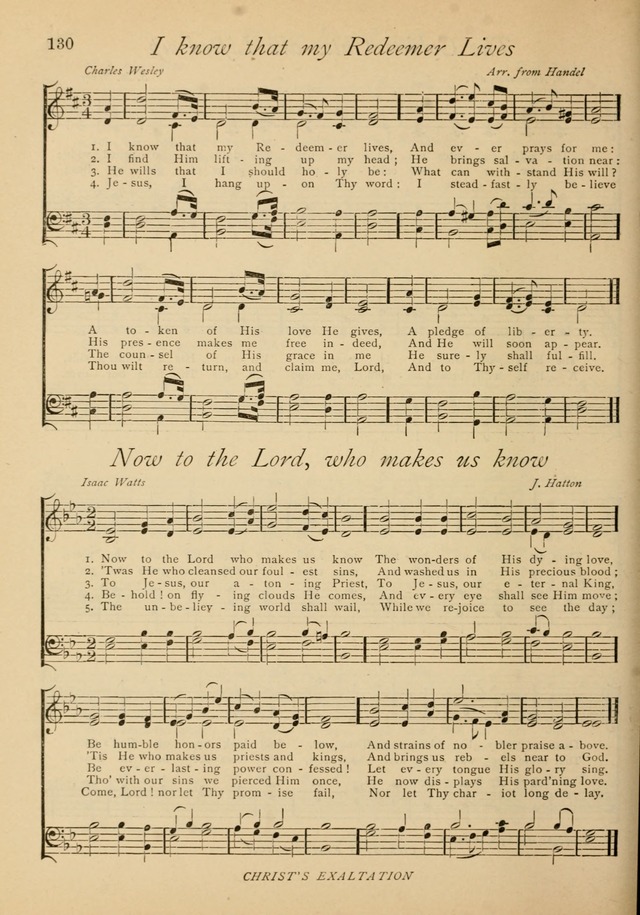 The Church and Home Hymnal: containing hymns and tunes for church service, for prayer meetings, for Sunday schools, for praise service, for home circles, for young people, children and special occasio page 143