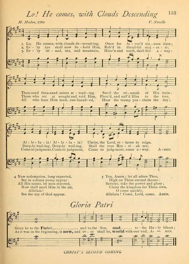 The Church and Home Hymnal: containing hymns and tunes for church service, for prayer meetings, for Sunday schools, for praise service, for home circles, for young people, children and special occasio page 146
