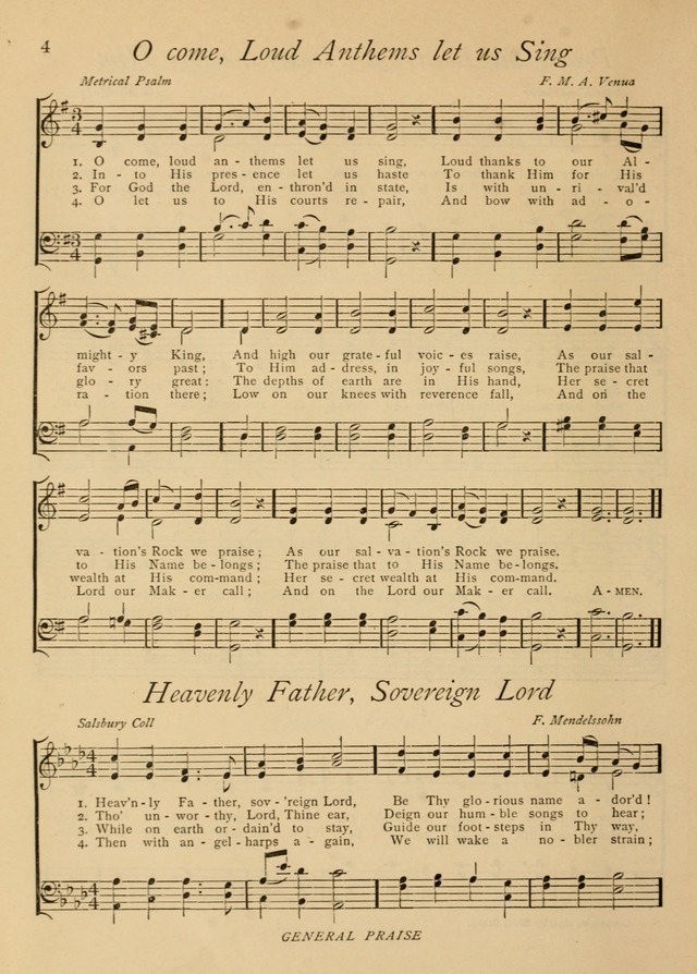 The Church and Home Hymnal: containing hymns and tunes for church service, for prayer meetings, for Sunday schools, for praise service, for home circles, for young people, children and special occasio page 15