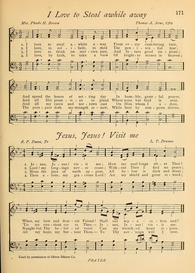 The Church and Home Hymnal: containing hymns and tunes for church service, for prayer meetings, for Sunday schools, for praise service, for home circles, for young people, children and special occasio page 184