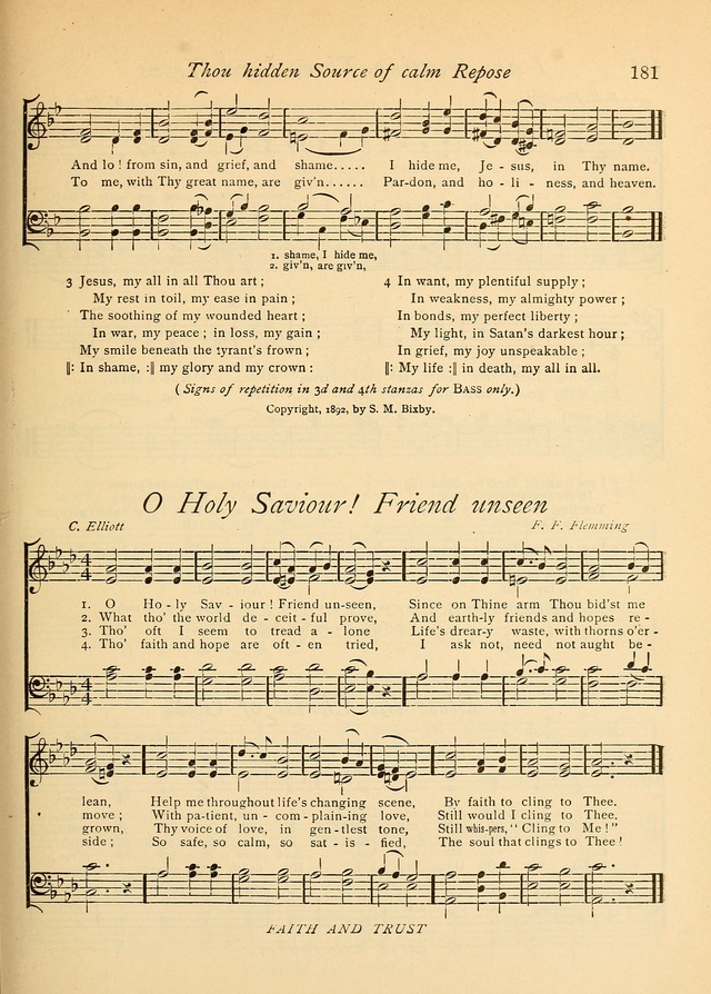 The Church and Home Hymnal: containing hymns and tunes for church service, for prayer meetings, for Sunday schools, for praise service, for home circles, for young people, children and special occasio page 194