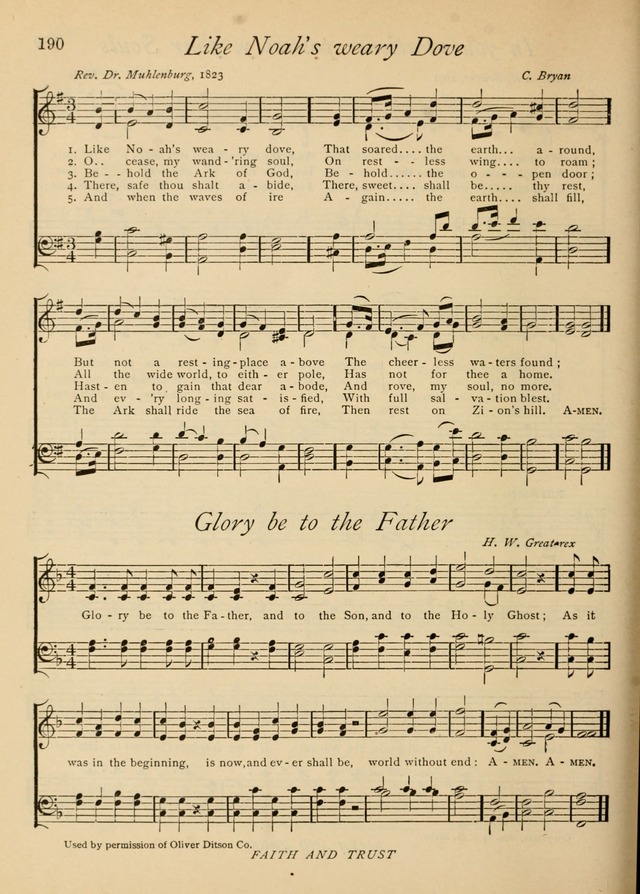 The Church and Home Hymnal: containing hymns and tunes for church service, for prayer meetings, for Sunday schools, for praise service, for home circles, for young people, children and special occasio page 203