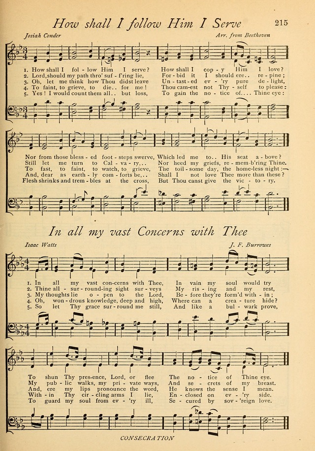 The Church and Home Hymnal: containing hymns and tunes for church service, for prayer meetings, for Sunday schools, for praise service, for home circles, for young people, children and special occasio page 228