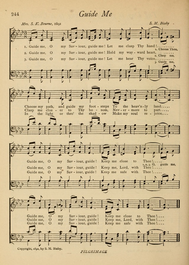 The Church and Home Hymnal: containing hymns and tunes for church service, for prayer meetings, for Sunday schools, for praise service, for home circles, for young people, children and special occasio page 257