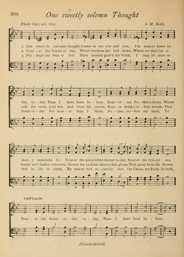 The Church and Home Hymnal: containing hymns and tunes for church service, for prayer meetings, for Sunday schools, for praise service, for home circles, for young people, children and special occasio page 273