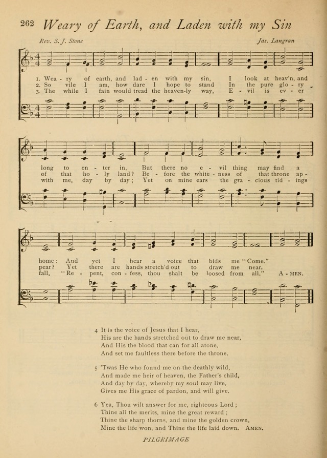 The Church and Home Hymnal: containing hymns and tunes for church service, for prayer meetings, for Sunday schools, for praise service, for home circles, for young people, children and special occasio page 275