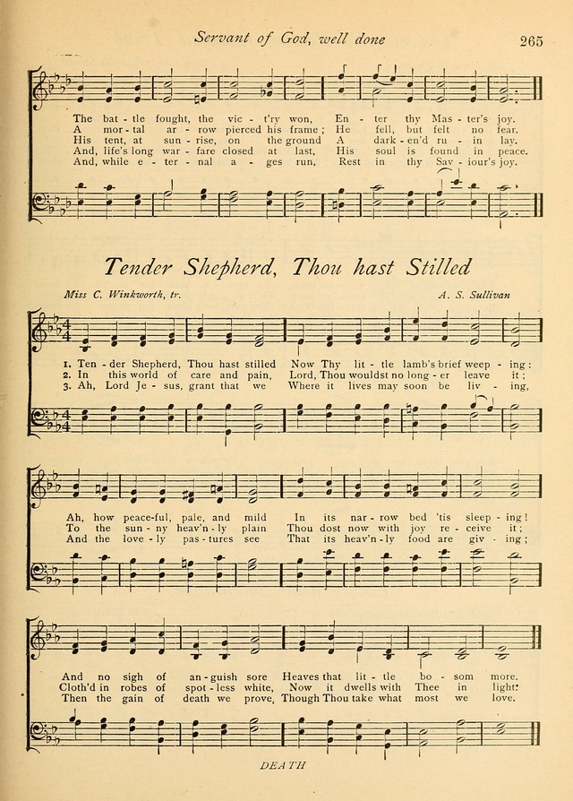 The Church and Home Hymnal: containing hymns and tunes for church service, for prayer meetings, for Sunday schools, for praise service, for home circles, for young people, children and special occasio page 278