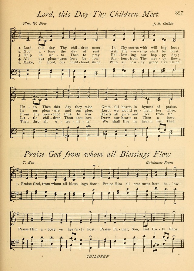 The Church and Home Hymnal: containing hymns and tunes for church service, for prayer meetings, for Sunday schools, for praise service, for home circles, for young people, children and special occasio page 340