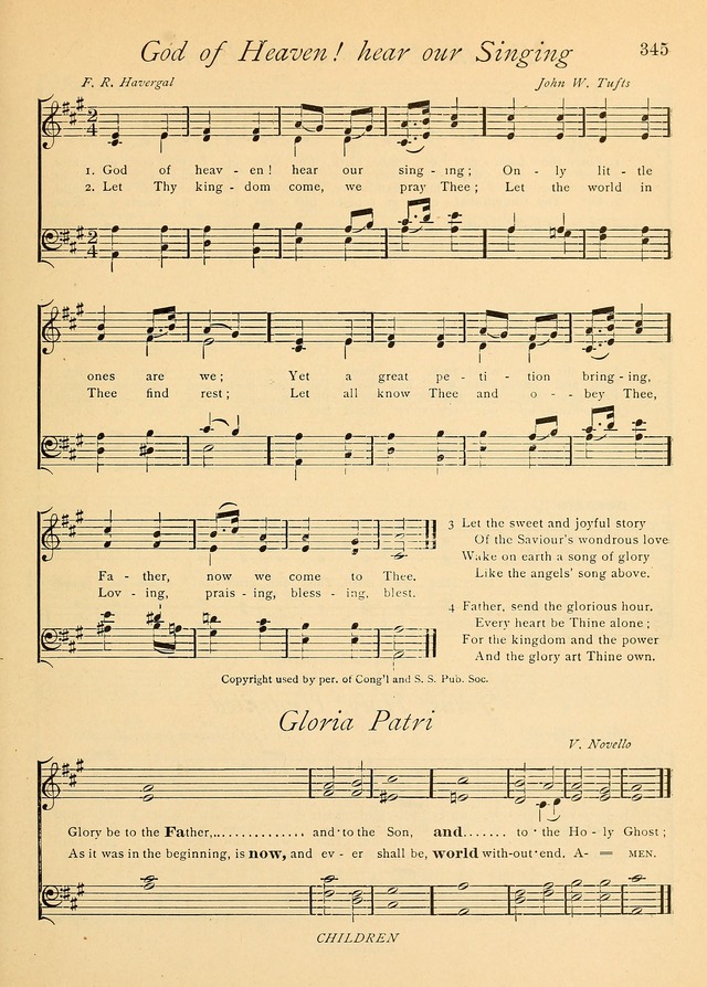 The Church and Home Hymnal: containing hymns and tunes for church service, for prayer meetings, for Sunday schools, for praise service, for home circles, for young people, children and special occasio page 358