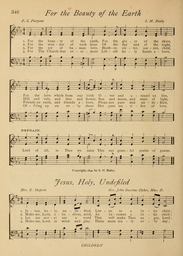 The Church and Home Hymnal: containing hymns and tunes for church service, for prayer meetings, for Sunday schools, for praise service, for home circles, for young people, children and special occasio page 359