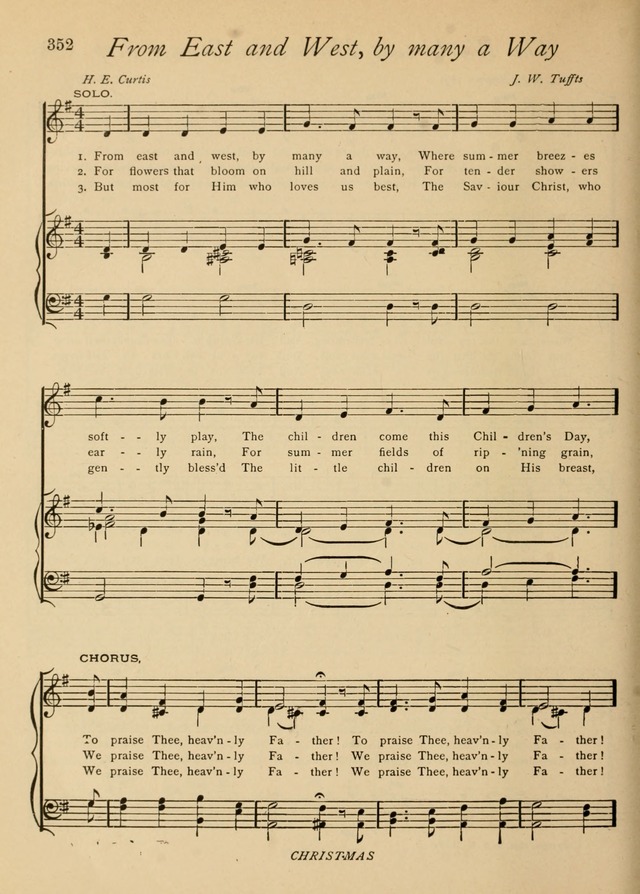 The Church and Home Hymnal: containing hymns and tunes for church service, for prayer meetings, for Sunday schools, for praise service, for home circles, for young people, children and special occasio page 365