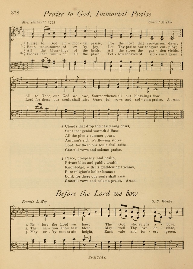 The Church and Home Hymnal: containing hymns and tunes for church service, for prayer meetings, for Sunday schools, for praise service, for home circles, for young people, children and special occasio page 391