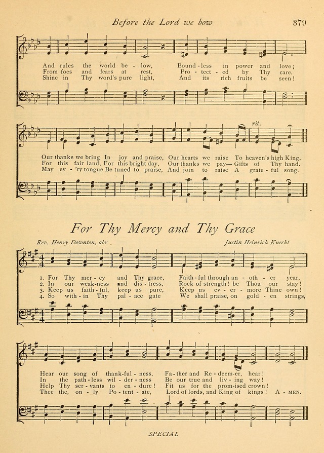 The Church and Home Hymnal: containing hymns and tunes for church service, for prayer meetings, for Sunday schools, for praise service, for home circles, for young people, children and special occasio page 392