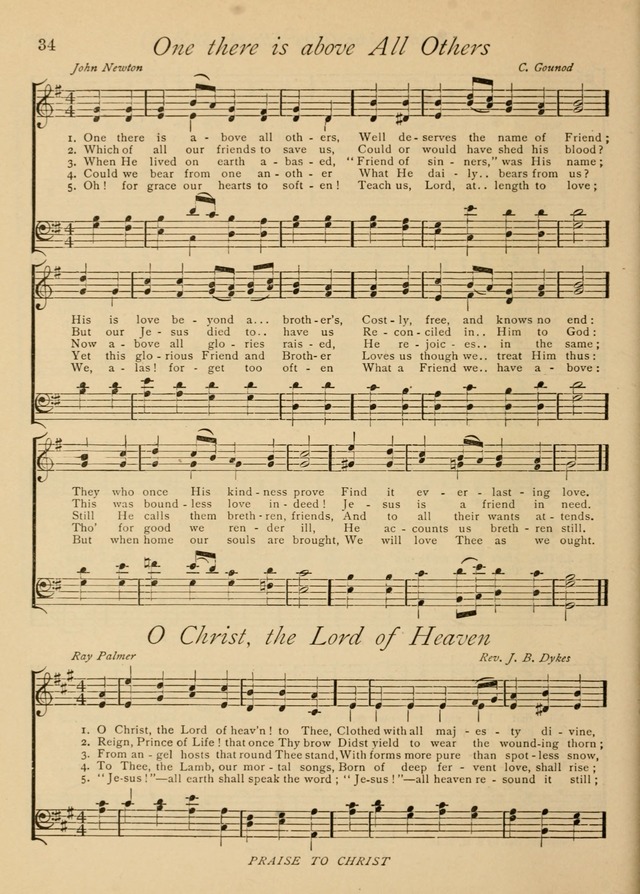The Church and Home Hymnal: containing hymns and tunes for church service, for prayer meetings, for Sunday schools, for praise service, for home circles, for young people, children and special occasio page 47