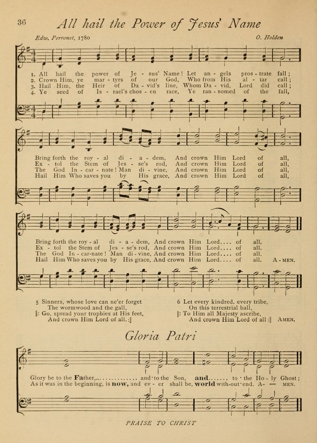 The Church and Home Hymnal: containing hymns and tunes for church service, for prayer meetings, for Sunday schools, for praise service, for home circles, for young people, children and special occasio page 49
