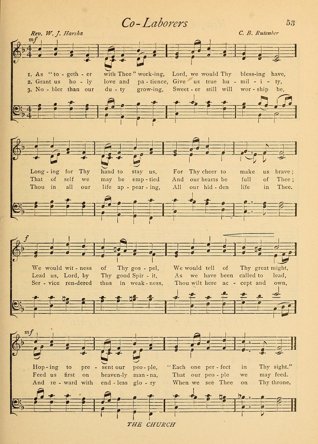 The Church and Home Hymnal: containing hymns and tunes for church service, for prayer meetings, for Sunday schools, for praise service, for home circles, for young people, children and special occasio page 66