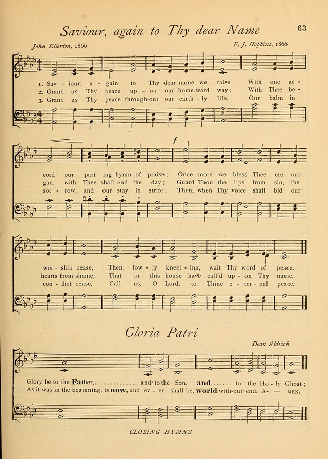 The Church and Home Hymnal: containing hymns and tunes for church service, for prayer meetings, for Sunday schools, for praise service, for home circles, for young people, children and special occasio page 76