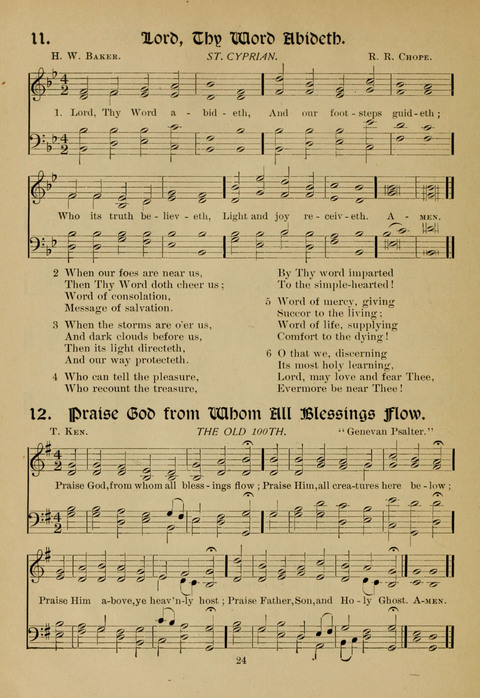 Chautauqua Hymnal and Liturgy page 20