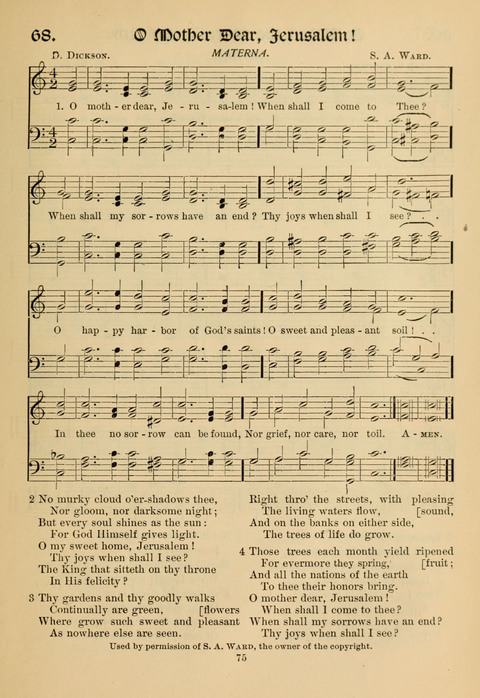Chautauqua Hymnal and Liturgy page 71