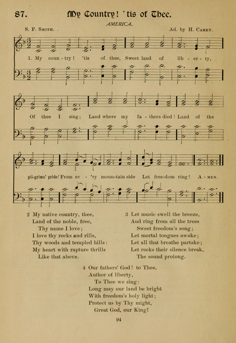 Chautauqua Hymnal and Liturgy page 90