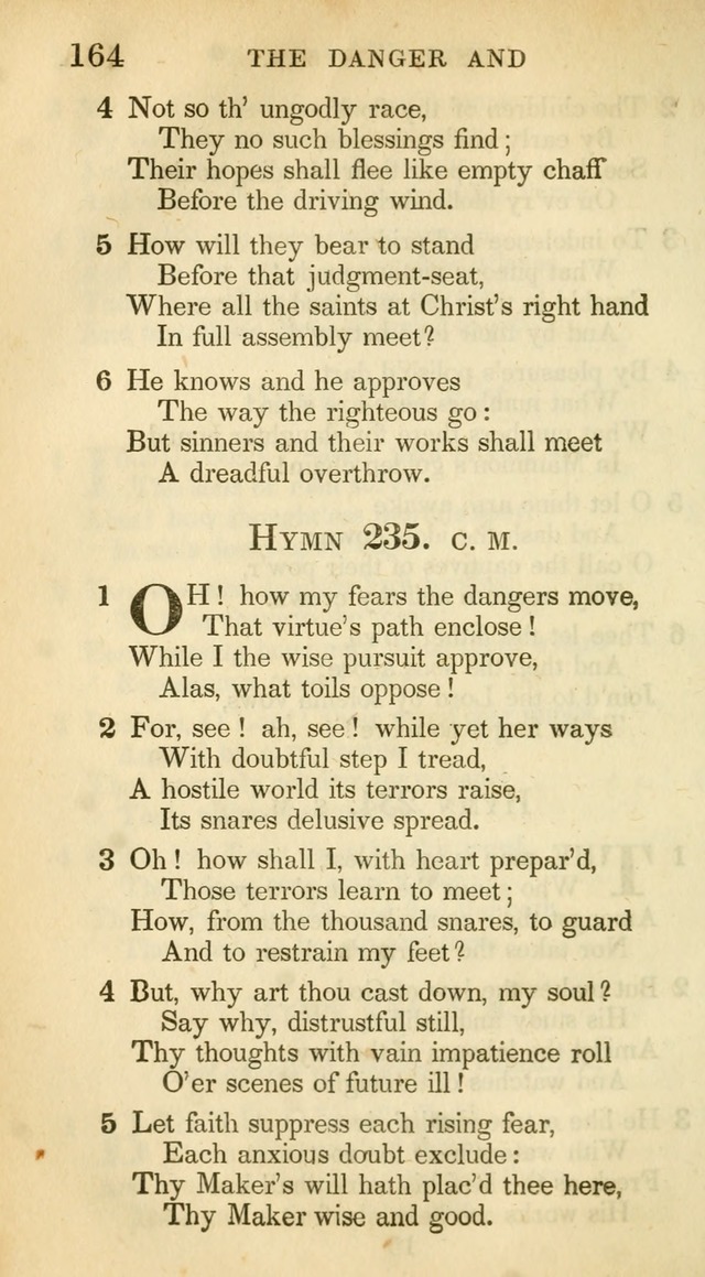 A Collection of Hymns and a Liturgy: for the use of Evangelical Lutheran Churches, to which are added prayers for families and individuals (New and Enl. Stereotype Ed.) page 164