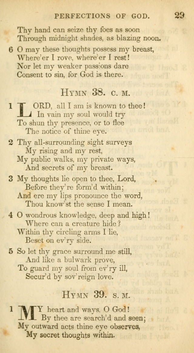 A Collection of Hymns and a Liturgy: for the use of Evangelical Lutheran Churches, to which are added prayers for families and individuals (New and Enl. Stereotype Ed.) page 29