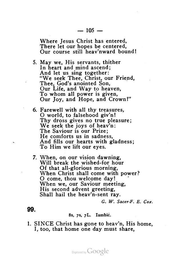 Church Hymnal for Lutheran Services page 100