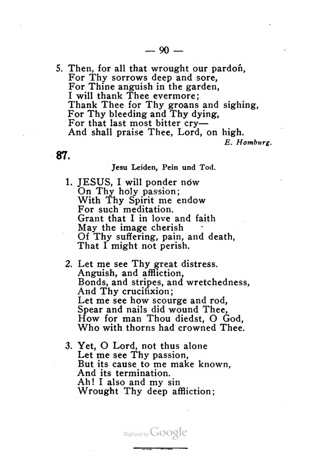 Church Hymnal for Lutheran Services page 85