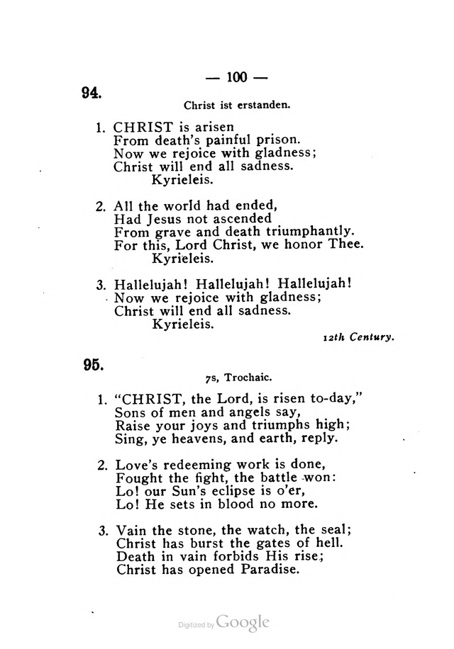 Church Hymnal for Lutheran Services page 95